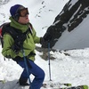 Anders Fridberg in the funnel of Chiropractic Couloir