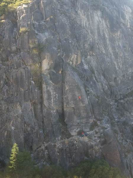 Climbers on Numb Bunion