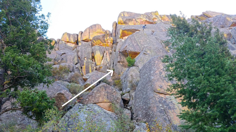 The start of Finger Crack and Curving Crack Variation.