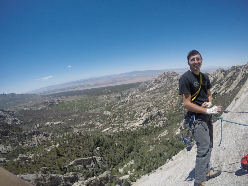 Desert views up high on the wall.