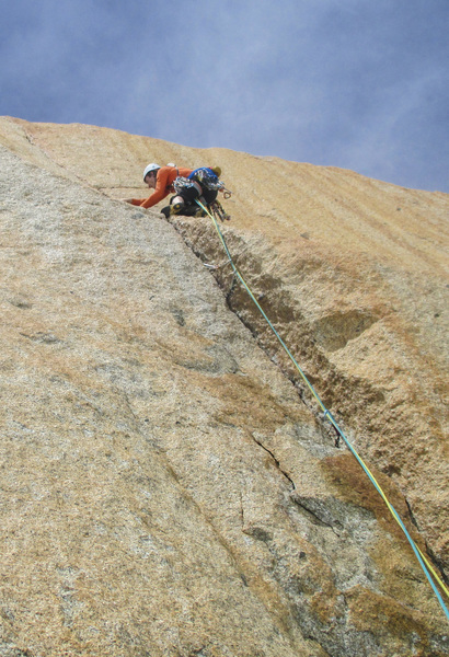 Aiguille du Midi, Contamine route Pitch 5