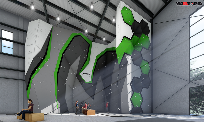 Rendering of Phase II of construction provided by Walltopia.