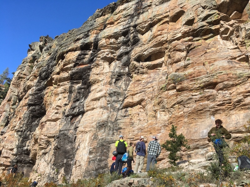 Rock Climbing in Fire Wall, Taos Area