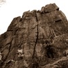 Getting ready for The Butcher's Knife crack.<br>
<br>
Climbers: Ryan Bonilla, Blake Moller.