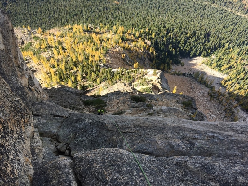Standard NW face. Remsberg variation right next to this pitch.