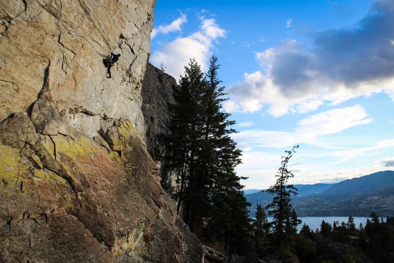 Rock Climbing in Okanagan, British Columbia