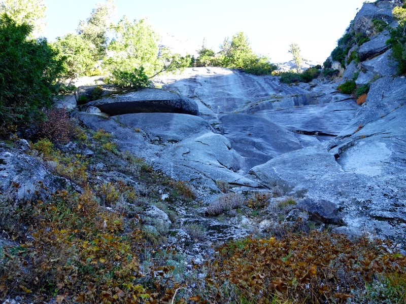 Base of route.