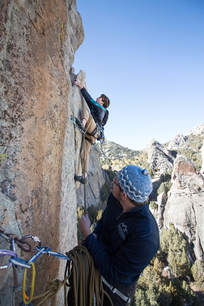 Jake leading the third pitch.