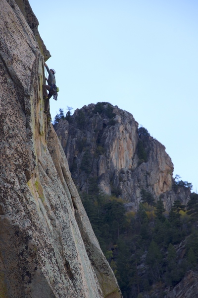 Andy Bennett nearing the end of Odyssey's 2nd pitch