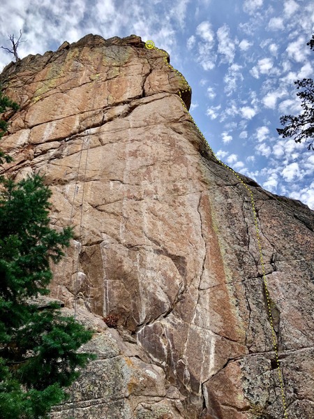 Temptation Arete on the right, Botany of Desire on the left.