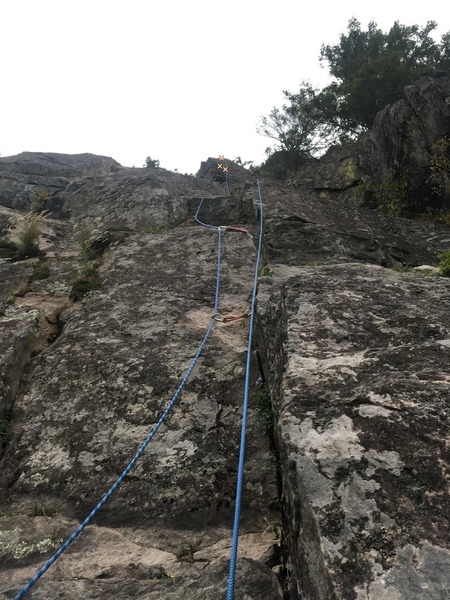 Arrested Development from the belay