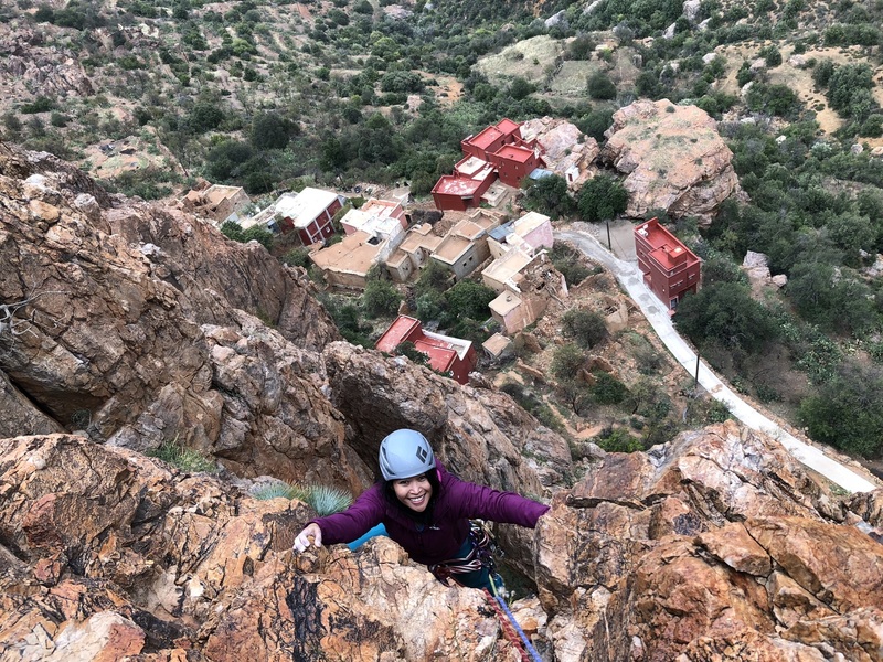 Top of p2 Ksar Rock with Anammer in the background