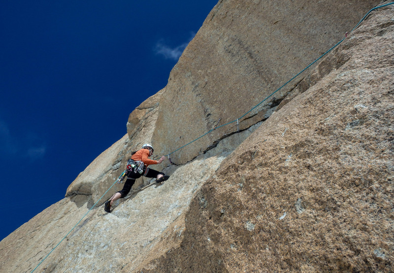 Aiguille du Midi:"Super Dupont" Pitch 2