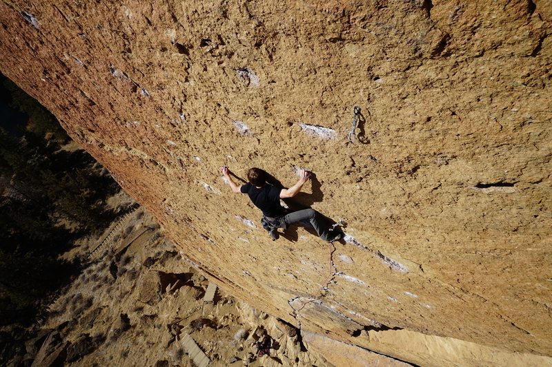 Doesn't get much better than this. Climber: Brian