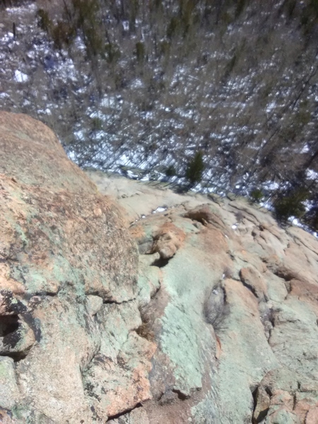 Looking down at pitch 2.