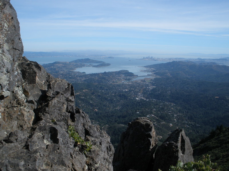 S F from near the descent path on "skier's / viewer's" right side of the Northern Formation