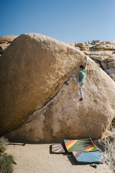 Garrett sending it.