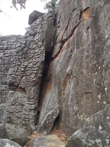 Full shot of the chimney.