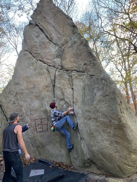 Start on the thin cracks