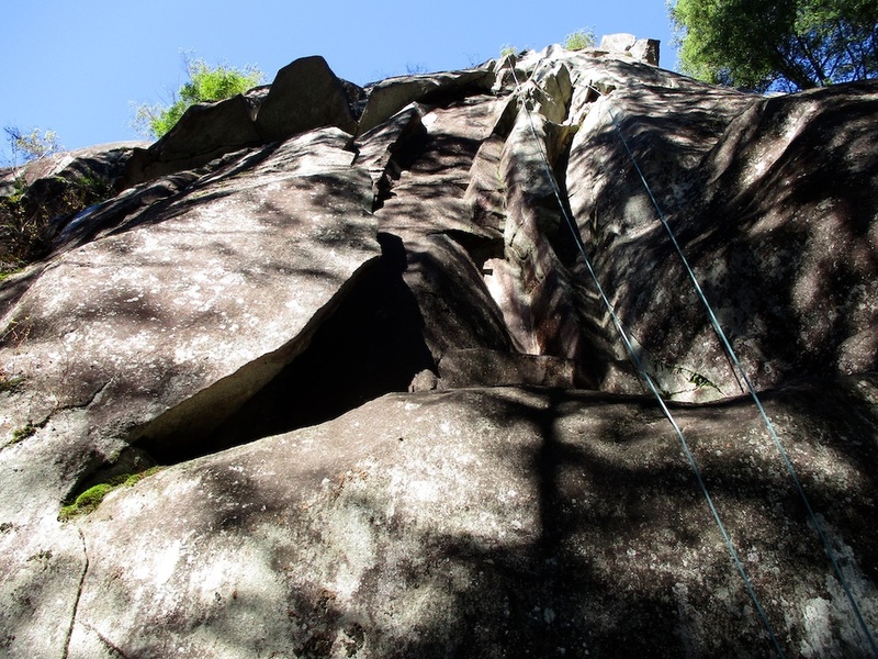 Left to right: Hips and Valleys, Stems and Valleys, Flippo. The rope is on Flippo.