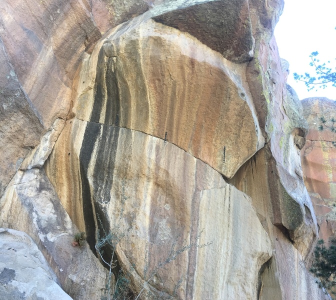 Rock Climb Black Mamba, Northern Arizona