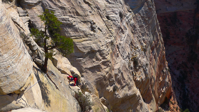 If you take the generally easier gully system left of the slabs out of the v-slot there is a spooky ending that is harder than anything on the slabs but the overall difficulty is less.