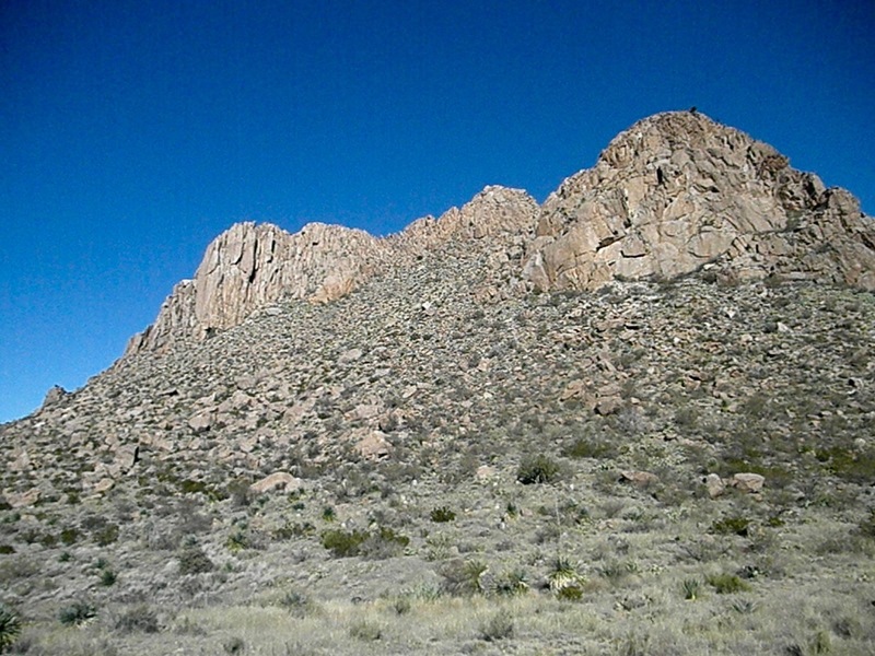 Rock Climbing in The Columns South, Las Cruces Area Climbing