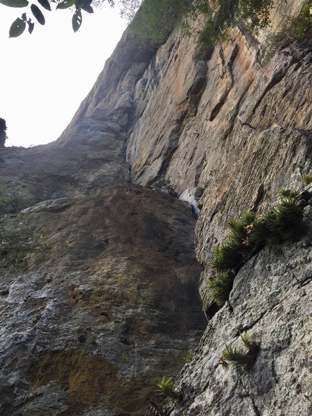The great dihedral from the base. Photo: Eric Penedo