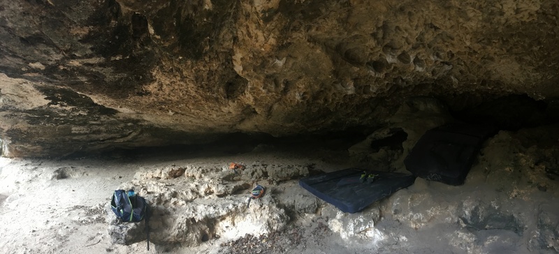 Deep cave with some potential. It’s called Choss Cave for a reason.