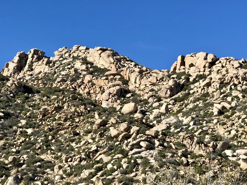 Guano Rock and surrounding formations.