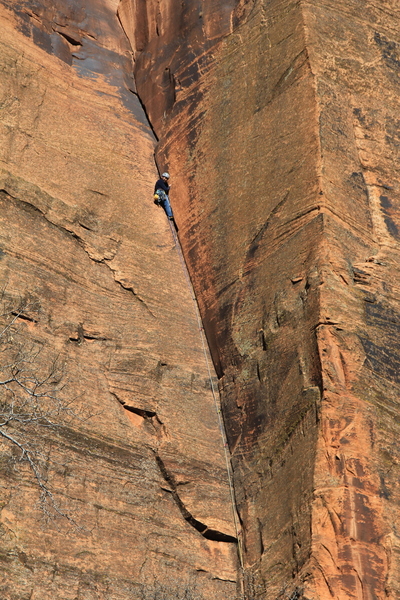 Me working the offwidth