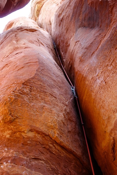 Pitch 4. Burly climbing.