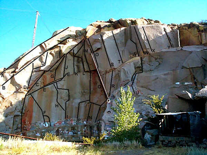 Climbing in The Quarry, The Quarry