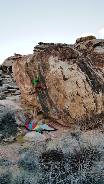 Didgeridoo on the Outback Boulder
