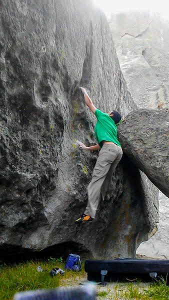Sticking the jump. Rye Crisp in the back
