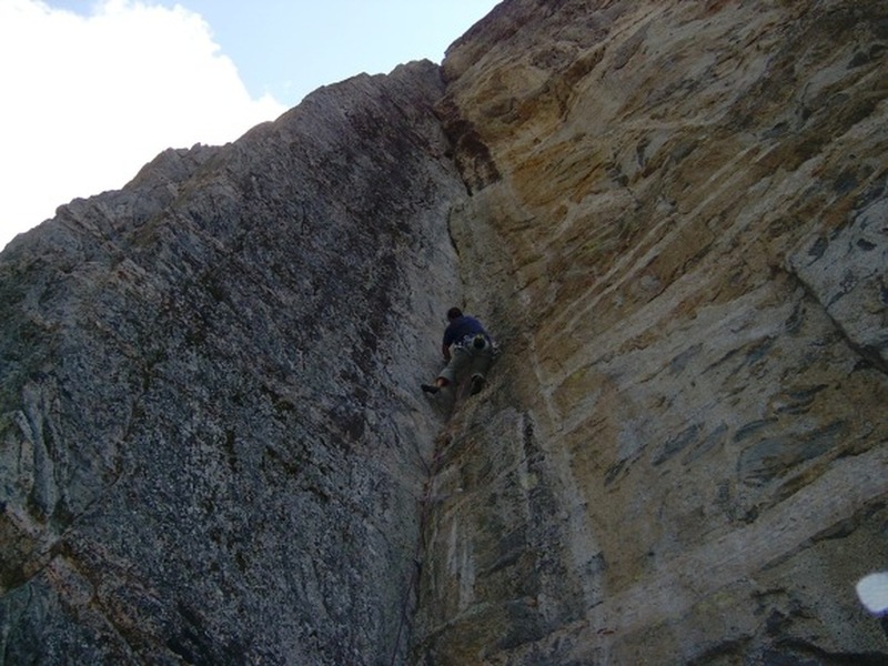 Kent Schmitz on the first pitch of, Peaceful Warrior.
