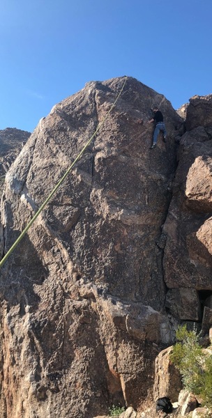 Julia on the unknown route.