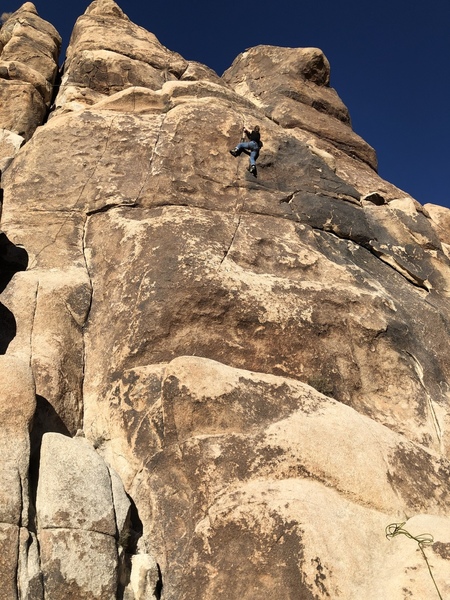 Julia on Not Just Another Pretty Face. 5.10c