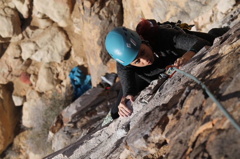 Liz contemplating the options for holds.