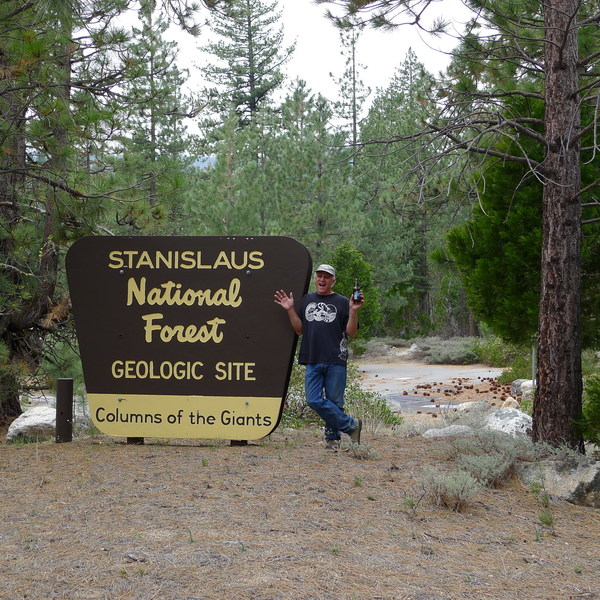 Rock Climbing in Columns of the Giants, Sonora Pass Highway (108)