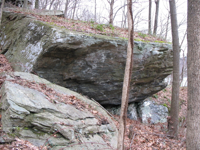 Good ol' Moonshine block. Some great problems and topouts on this thing. Bits of weak rock can be present.
