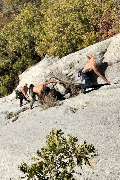 Soloing with friends haha be careful out there people.