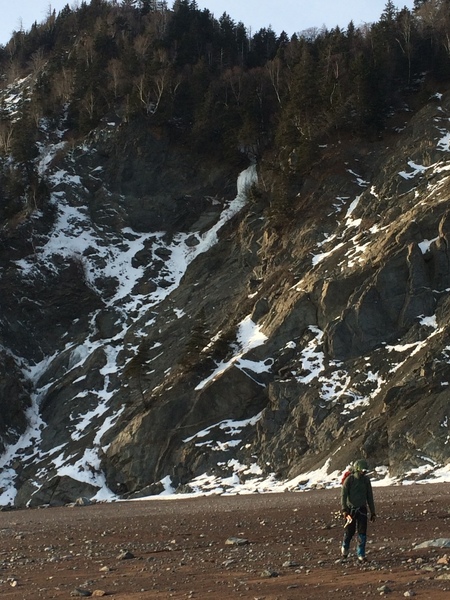 Craig Norris on the beach near NARB.