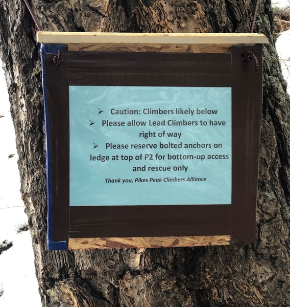 Please spread the word. Thanks folks and climb safely.