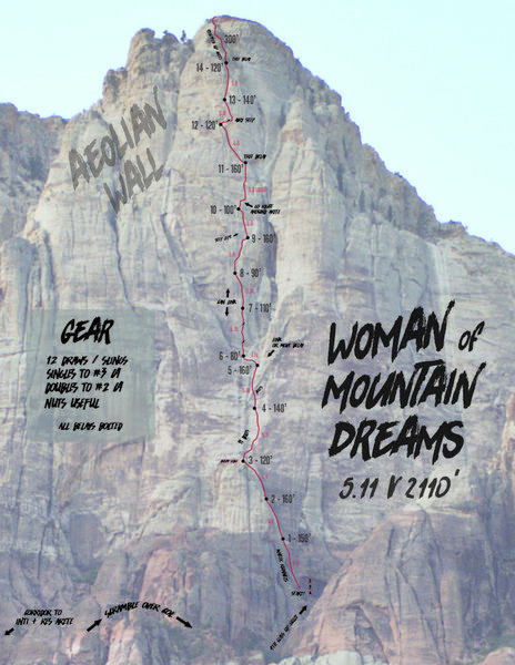 Topo I made of WOMD. Great route.