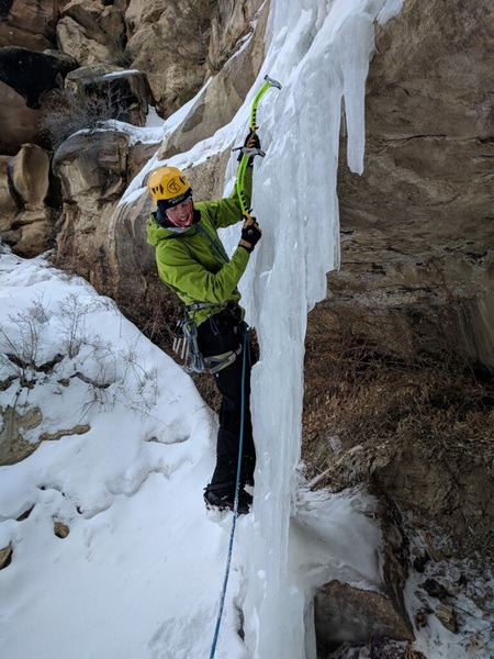 Anyone ever climb a potato chip? (Pitch 1 moves off the ground, 2/3/19)