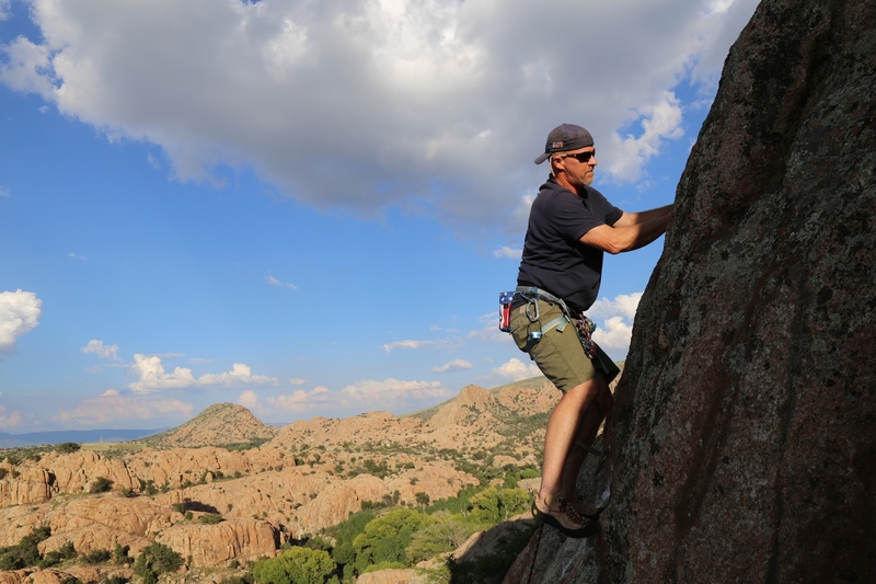 Jarrod Webb on the first ascent of second trimester