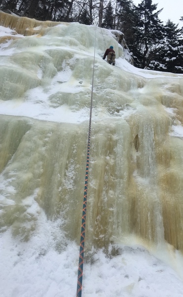 Climb Bridal Veil Falls Nh Ice And Mixed