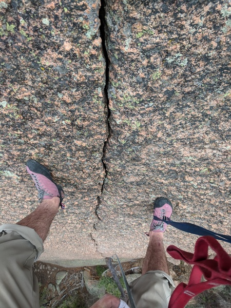 Very coarse rock.