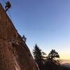 always beautiful at Mount Yonah, keep climbing for the sunset rappel.  Photo by AM